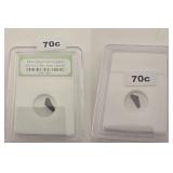 Ancient Roman Widows Mite Sized Bronze...