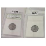 Indian Head Buffalo Nickel INB Graded Slab