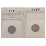 1956 Lincoln Wheat Cent Copper Coin INB Slab