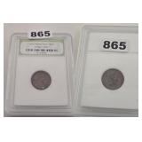 1952-S Lincoln Wheat Cent Copper Coin INB Slabbed