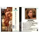 Joan Bennett 1985 Playboy Silver Card #96