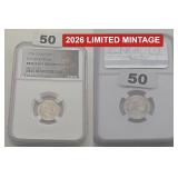 2026 P Emerging Liberty Dime BU Low Mintage