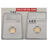 2026 Niue Gold G$2 Pteranodon Reverse PF 70 Rare