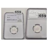 1941M Mexico Silver 20 Centavos NGC MS 65 Coin