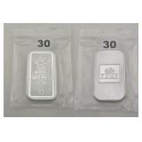 PAMP Suisse 1 Ounce Fine Silver 999.0 Bar