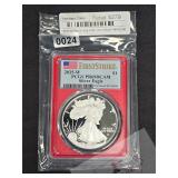 2025-W Silver Eagle PCGS PR69DCAM First Strike