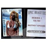 Britney Spears Epic Beauties Card