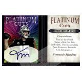 Fernando Mendoza Platinum Cuts Facsimile Auto