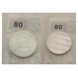 Asahi Refining 1 oz Fine Silver .999 Round