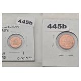 1988 Honduras 1 Centavo Copper Coin Unc 445b