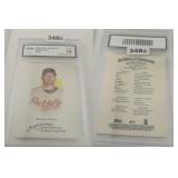 2008 Allen Ginter Aubrey Huff #342 GMA 10 GEM