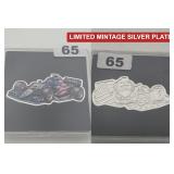 USA Race Car 1oz .999 Copper Silver Plated