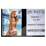 Margot Robbie Epic Beauties Trading Card