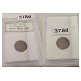 1928 Lincoln Wheat Cent Copper Coin INB Slabbed