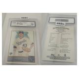 2011 Allen & Ginter Aaron Crow RC GMA 10 Card