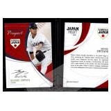 Ohtani 2016 Draft Prospect Samurai Japan Fac Auto