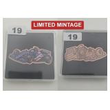 1 oz .999 Copper Formula 1 USA Racing Car Round