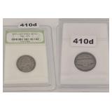 1947 Jefferson Nickel INB Slab Uncirculated