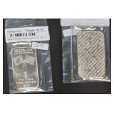 Metalor American Flag 1 oz Fine Silver Bar