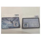 Ice Dragon 320 Coins .999 Fine Silver Bar