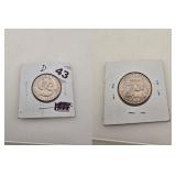 1980 D Susan B Anthony One Dollar Copper Coin