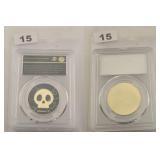 Pokemon Poison Metal Coin Ultra Premium Set Gold