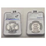 2019 Apollo 11 Robbins Medal Uncirculated NGC