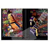 Kobe Bryant Hot Numbers Rookie Promo Card