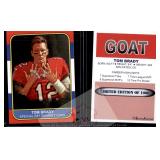 Tom Brady Sports Journal Retirement Card