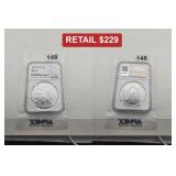 2001 American Silver Eagle 1 oz NGC MS 69