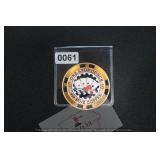 Poker Chip Casino Theme .999 Copper Round