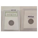 1958 LINCOLN WHEAT CENT COPPER INB HOLDER