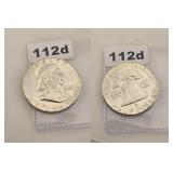 1963-D Franklin Silver Half Dollar Uncirculated