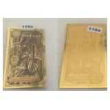 2026 Washington DC Goldback 24K Gold 1/1000