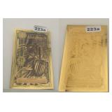 2026 Washington DC Goldback 24K Gold 1/1000