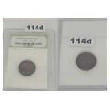 SAN FRANCISCO MINT COPPER WHEAT CENT INB SLAB