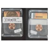 2025-D Lincoln Copper Penny ICG MS67 RD Coin