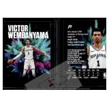 Wembanyama P Custom Color Blast Card