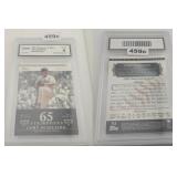2007 Topps Curt Schilling Moments 68/150 GMA 8