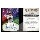 Aaron Judge Platinum Cuts Facsimile Auto