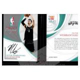 Wembanyama 2023 Draft Prospect Rookie Fac Auto
