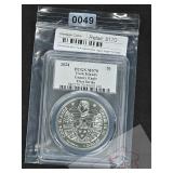 2024 Cook Islands Silver Legacy Eagle MS70 PCGS