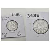 1974 China 5 Fen Aluminum Coin Uncirculated