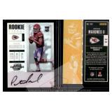 Mahomes 2017 Panini Rookie Ticket Reprint CardX