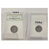 San Francisco Mint Copper Wheat Cent Slabbed