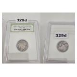 INB Graded Indian Head Buffalo Nickel Copper