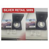 2019 France Silver Proof 10 Euro Berlin Wall