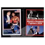 Trump Mike Tyson Greatest Fighters Promo Card