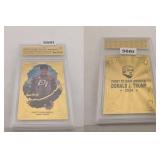 DONALD TRUMP 2024 GOLD CARD STAND STRONG 10