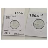 1971 AUSTRIA 10 GROSCHEN ALUMINUM COIN KM2878